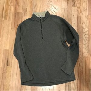 Columbia Grey Long Sleeve Fleece Pullover XL